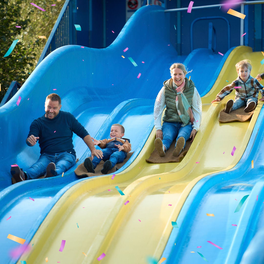 famille toboggan
