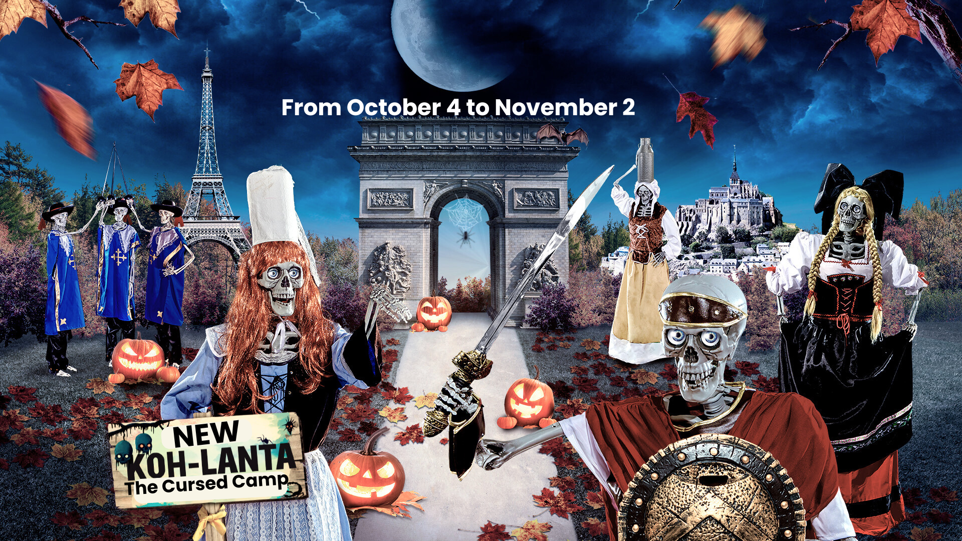 Du 4 octobre au 2 novembre - 1 Miniature version of famous monuments at Paris in France Miniature